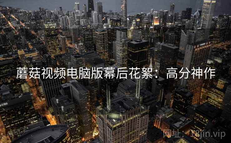 蘑菇视频电脑版幕后花絮：高分神作